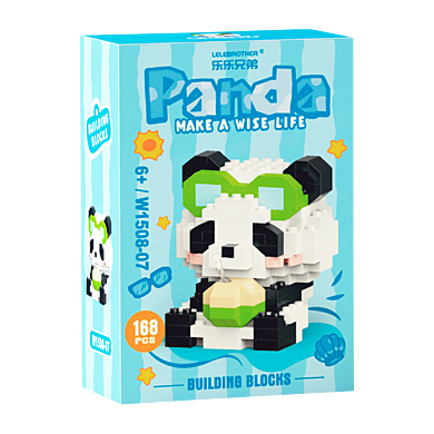 Фото товара 2 Конструктор Panda (голубой)