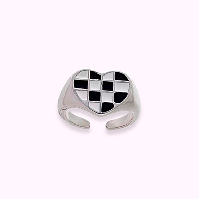 Фото товара 2 Кольцо Chess Heart
