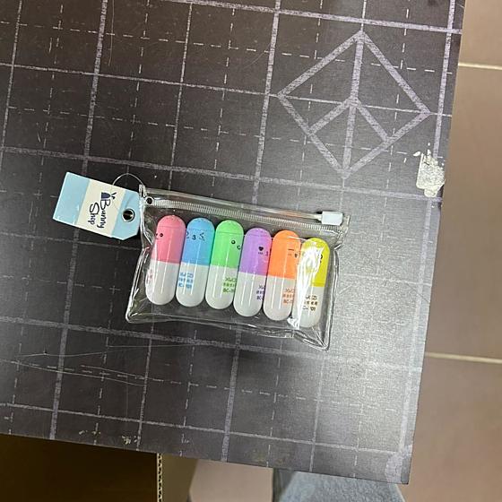 Фото товара Маркеры Капсула набор 6шт.