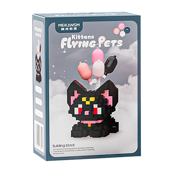 Фото товара 2 Конструктор Flying Pets (черный)
