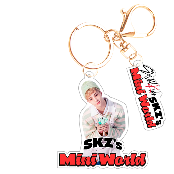 Фото товара Брелок Stray Kids Mini World (Хёнджин)