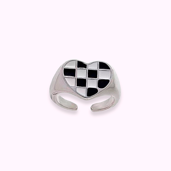 Фото товара 2 Кольцо Chess Heart